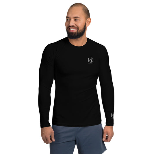 VL VIBELYFE MEN'S ATHLETIC SHIRT BLACK